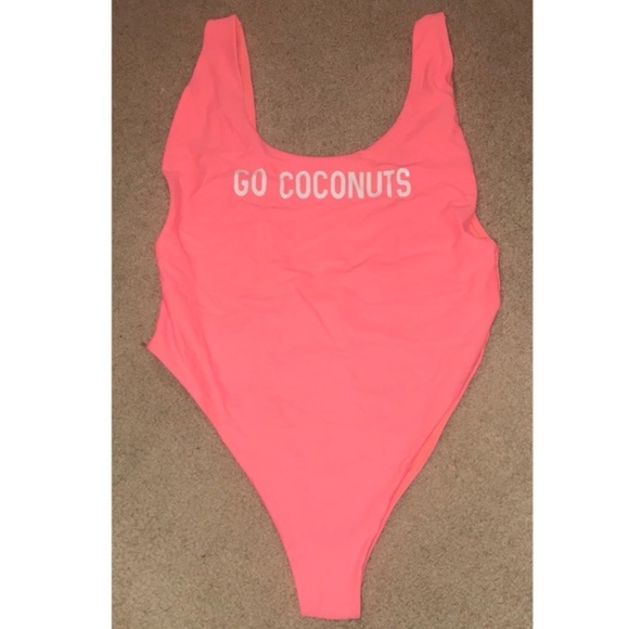 Aerie "Go Coconuts" one piece - Picture 2 of 2